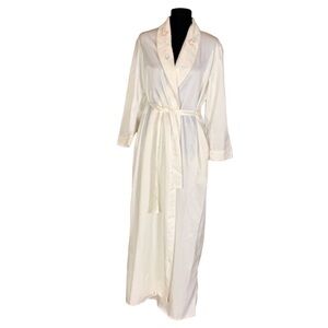 Vintage Barbizon long length satin robe Size Large Kay at Home style